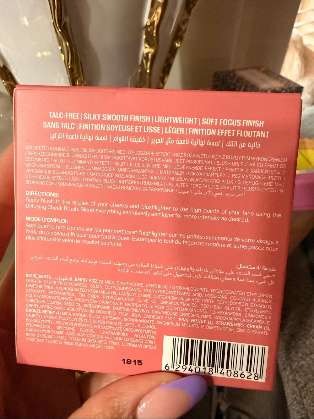 Huda Beauty Blush Filter Palette - Rose Berry